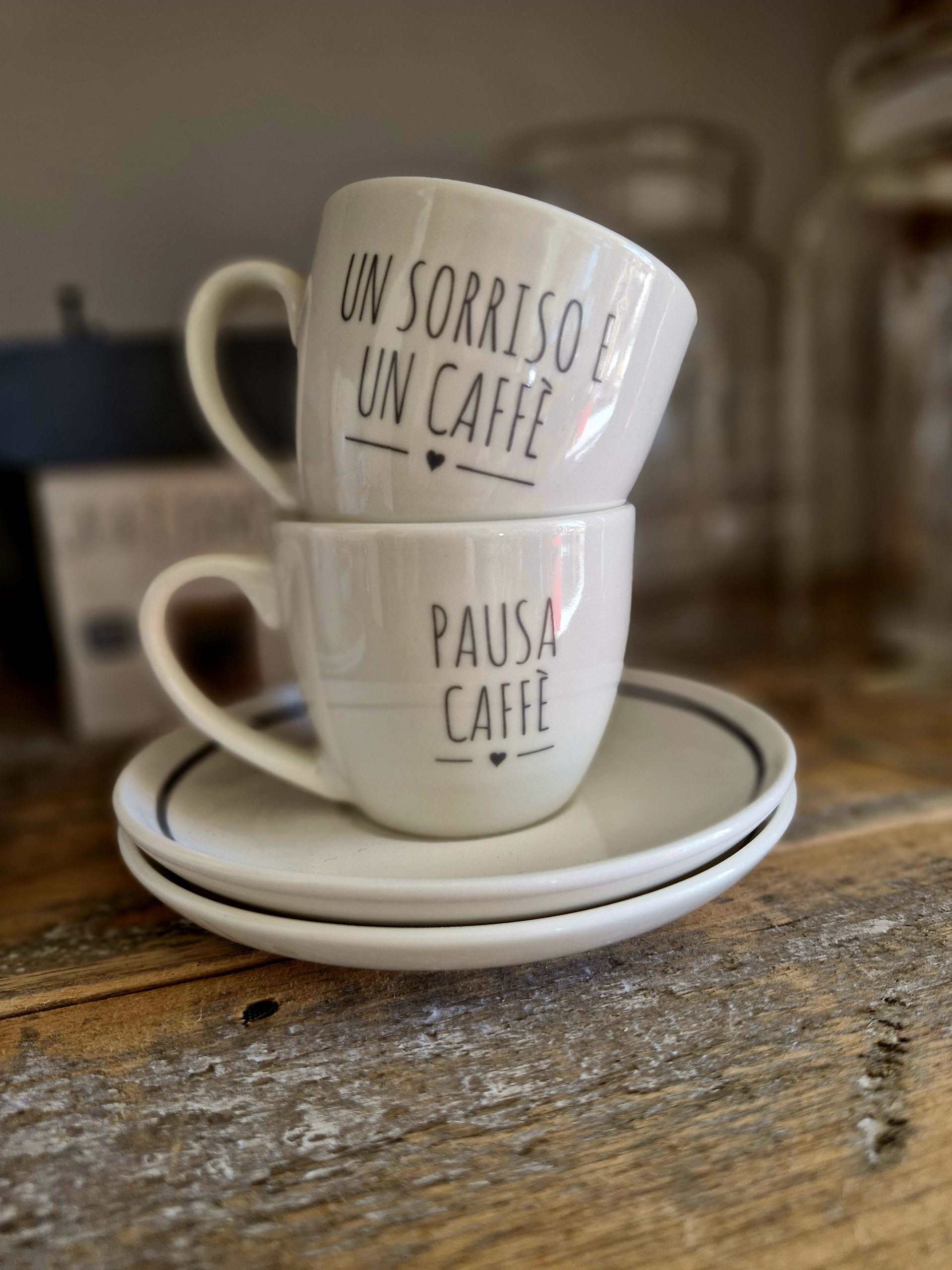 Tazzina "Un Sorriso e Un Caffè" - immagine 2