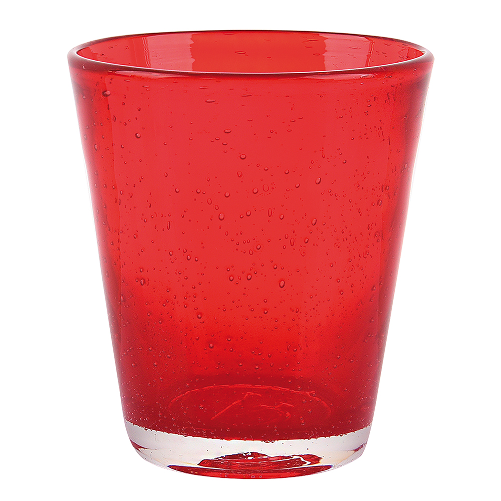 Set Bicchieri Acqua Cancun Rosso