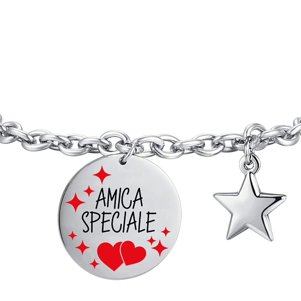 Bracciale Acciaio "Amica Speciale" - immagine 2
