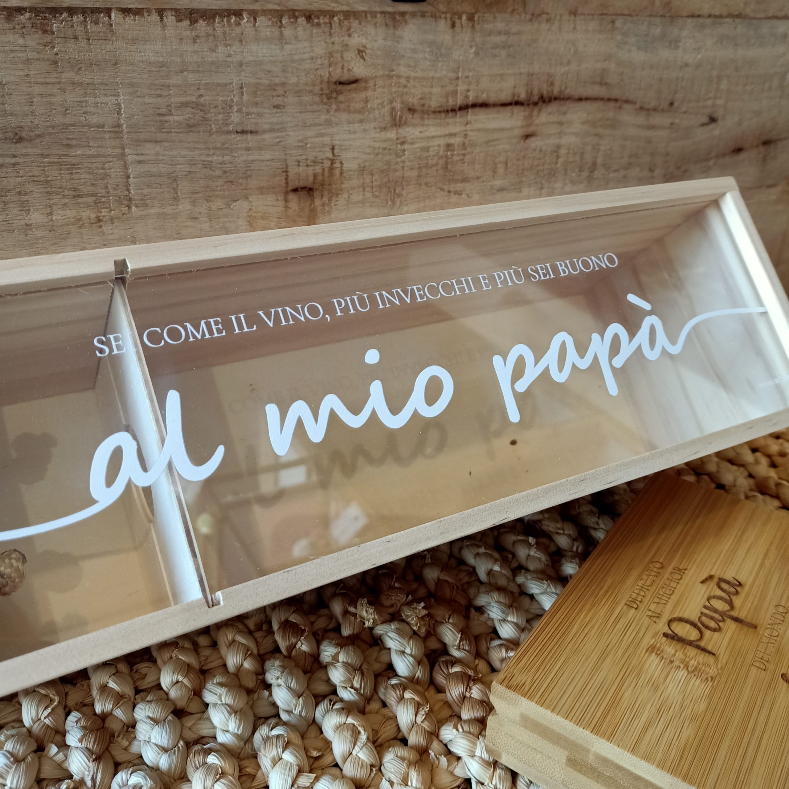 Scatola Legno per Bottiglia - immagine 2
