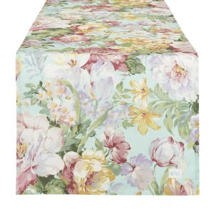 Runner Floreale Celeste