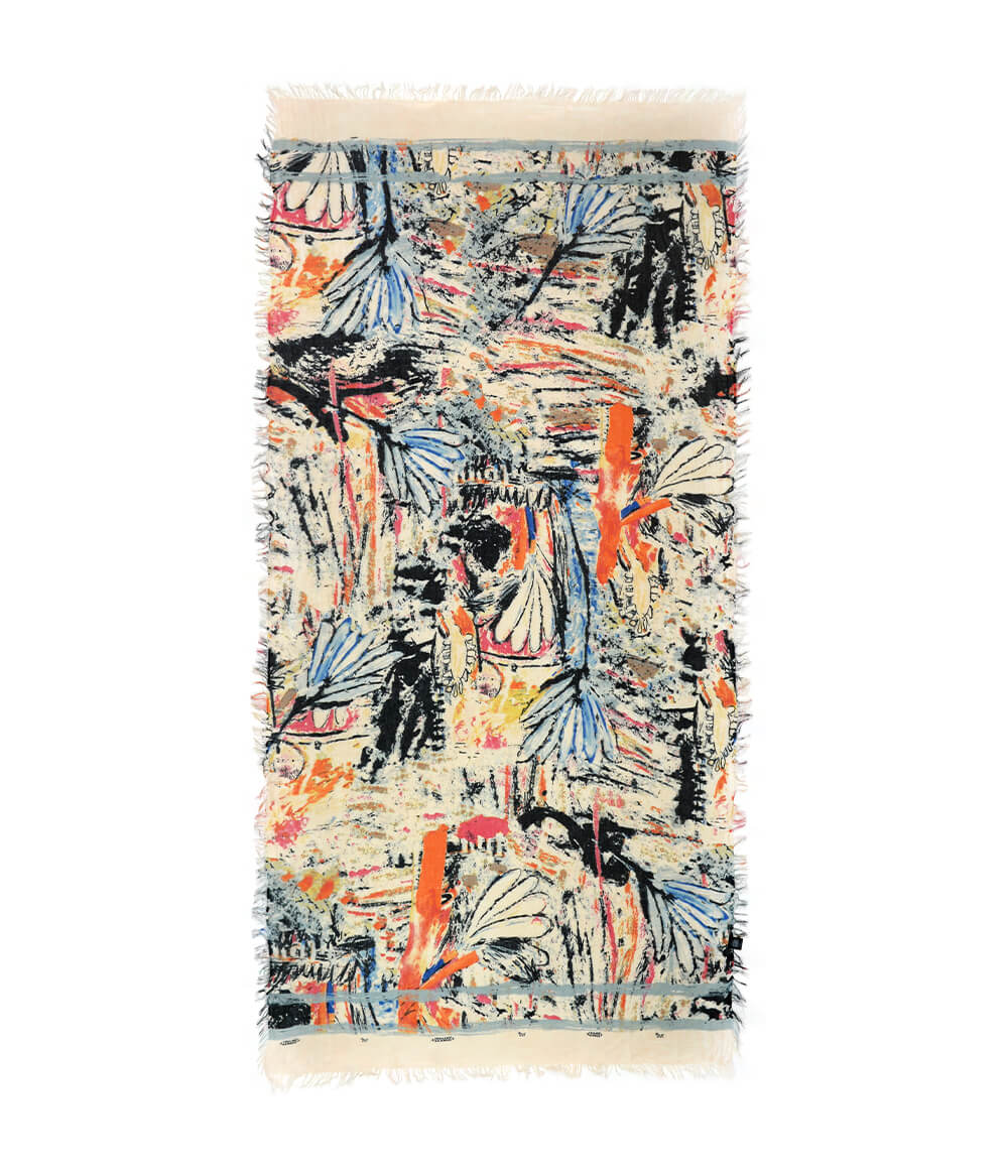 Foulard Chagall Beige - immagine 2