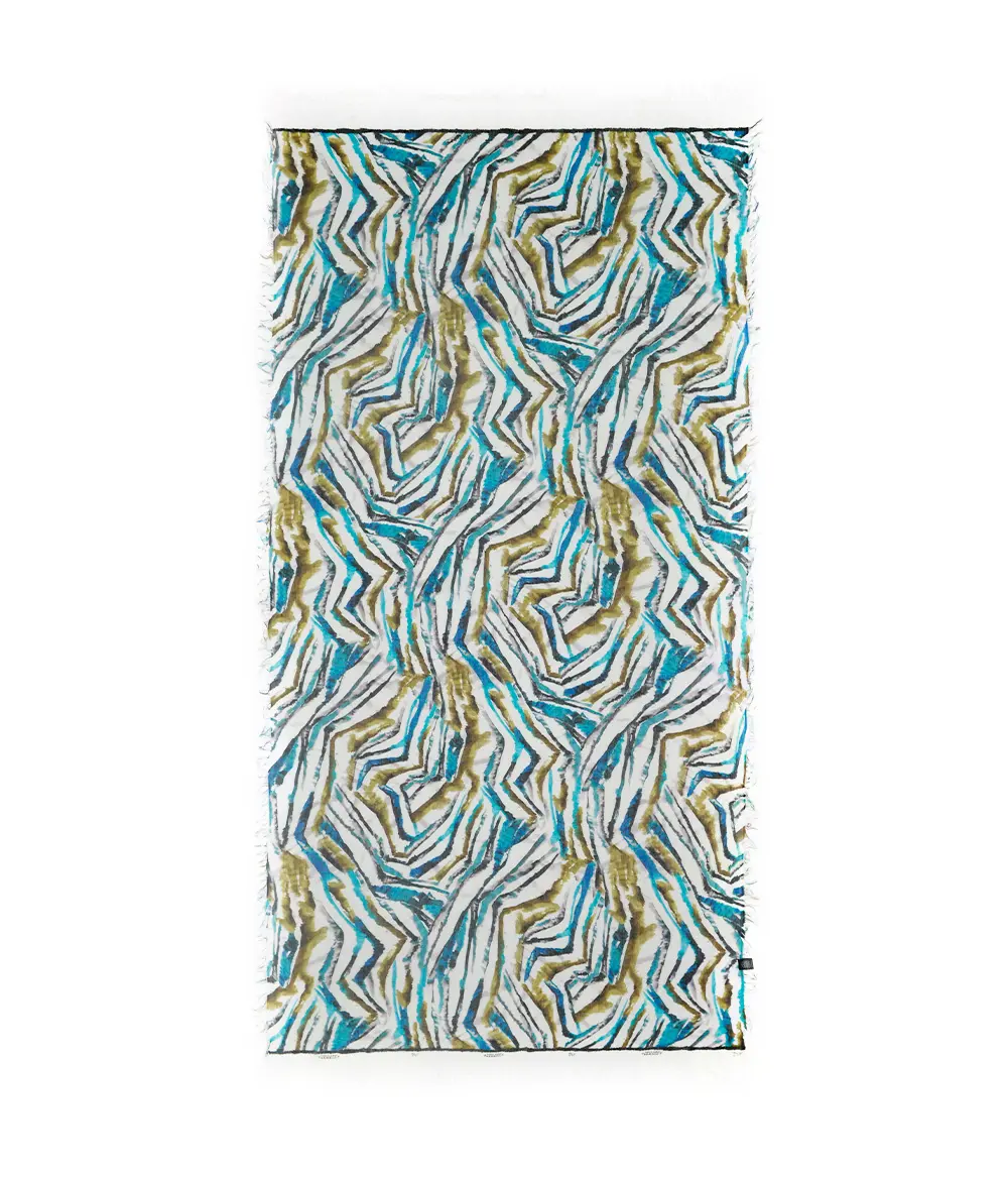 Foulard De Kooning Bianco - immagine 2