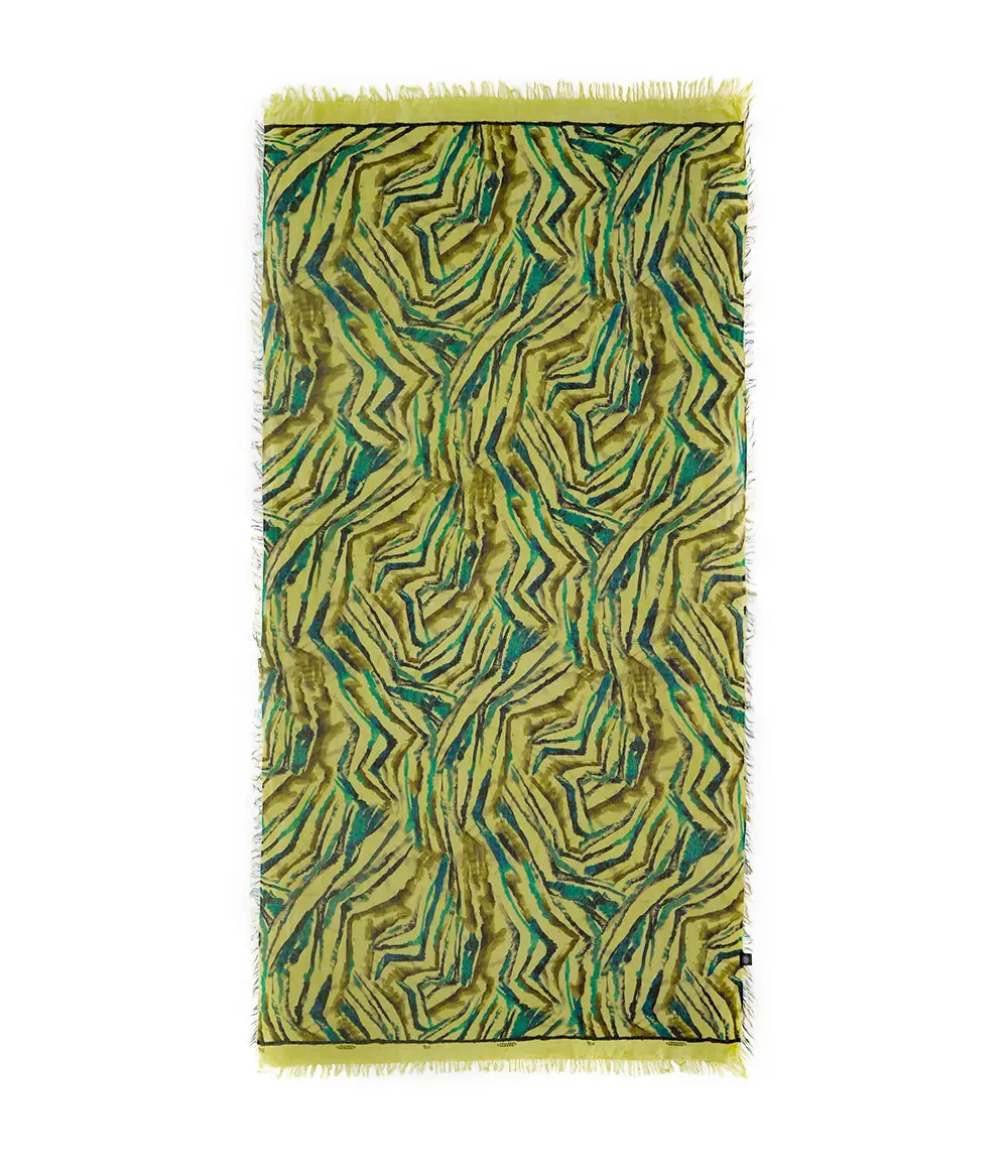 Foulard De Kooning Verde - immagine 2