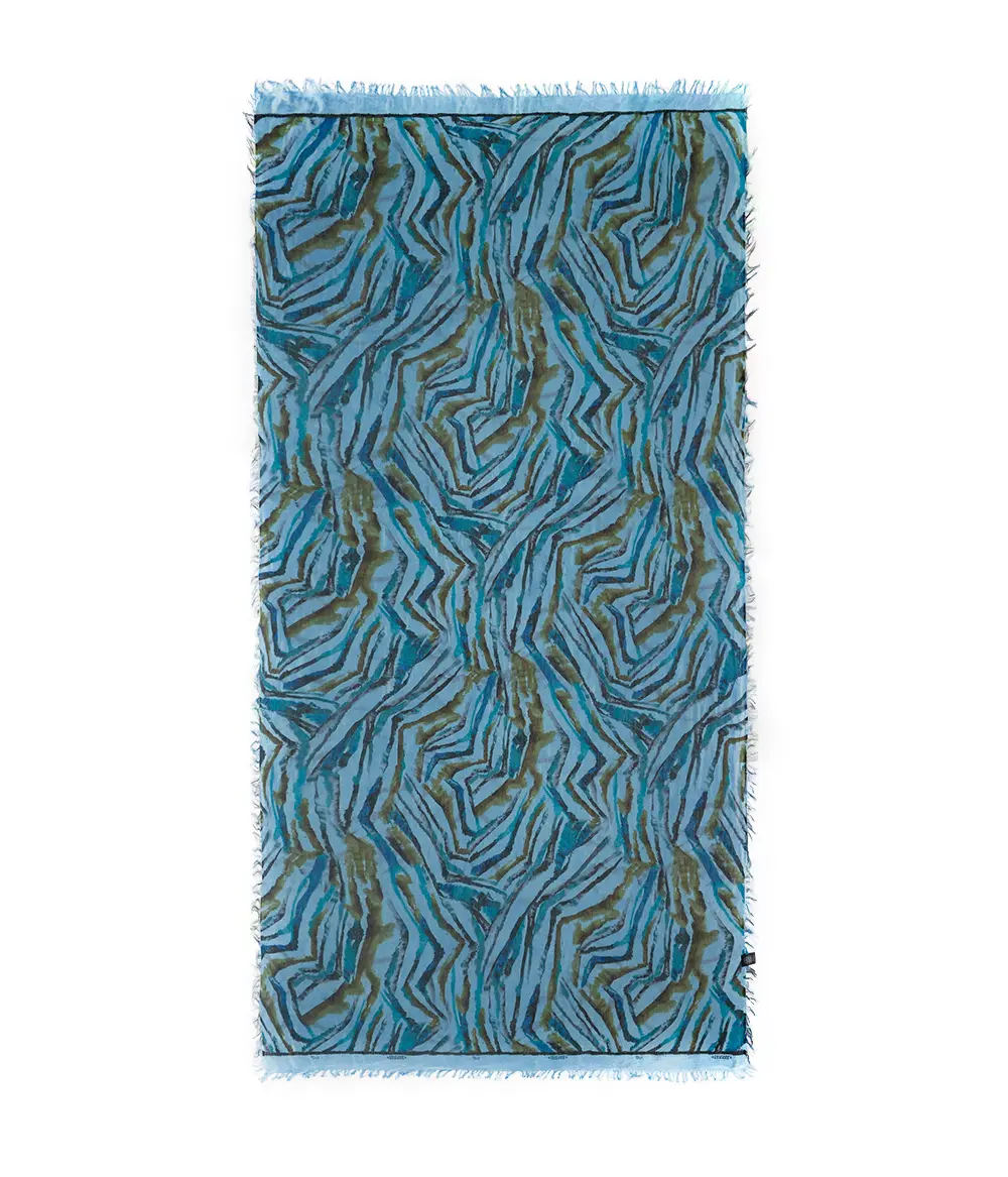 Foulard De Kooning Azzurro - immagine 2