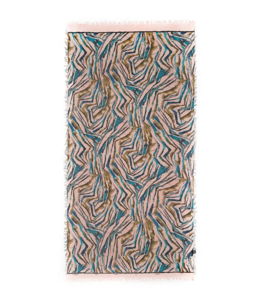 Foulard De Kooning Rosa - immagine 2
