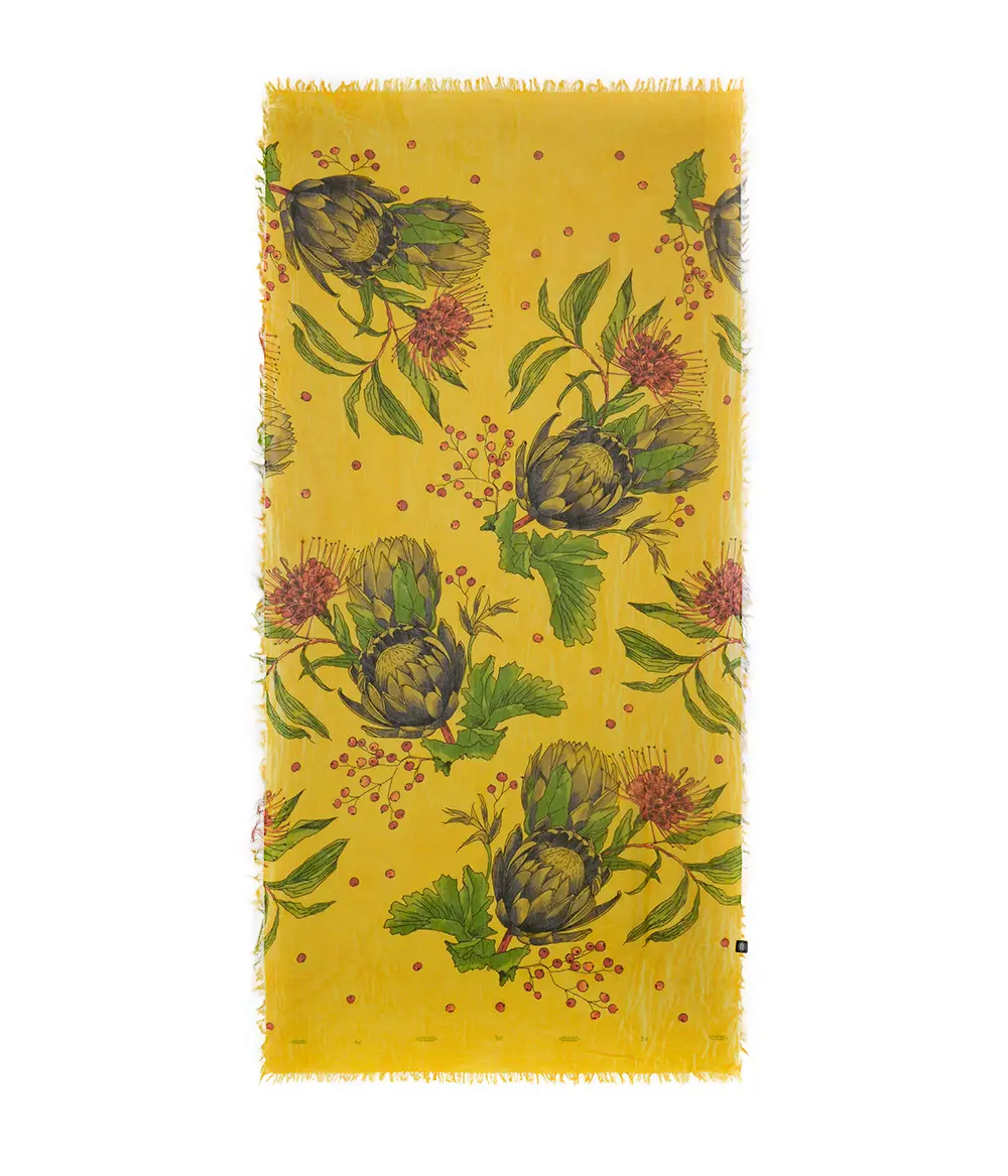 Foulard Durer Giallo - immagine 2