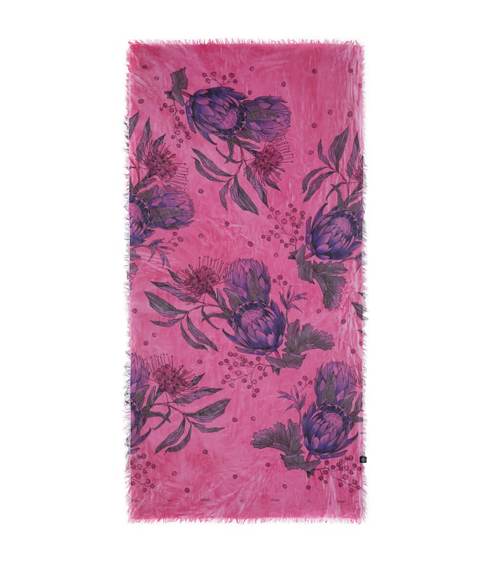 Foulard Durer Fuxia - immagine 2