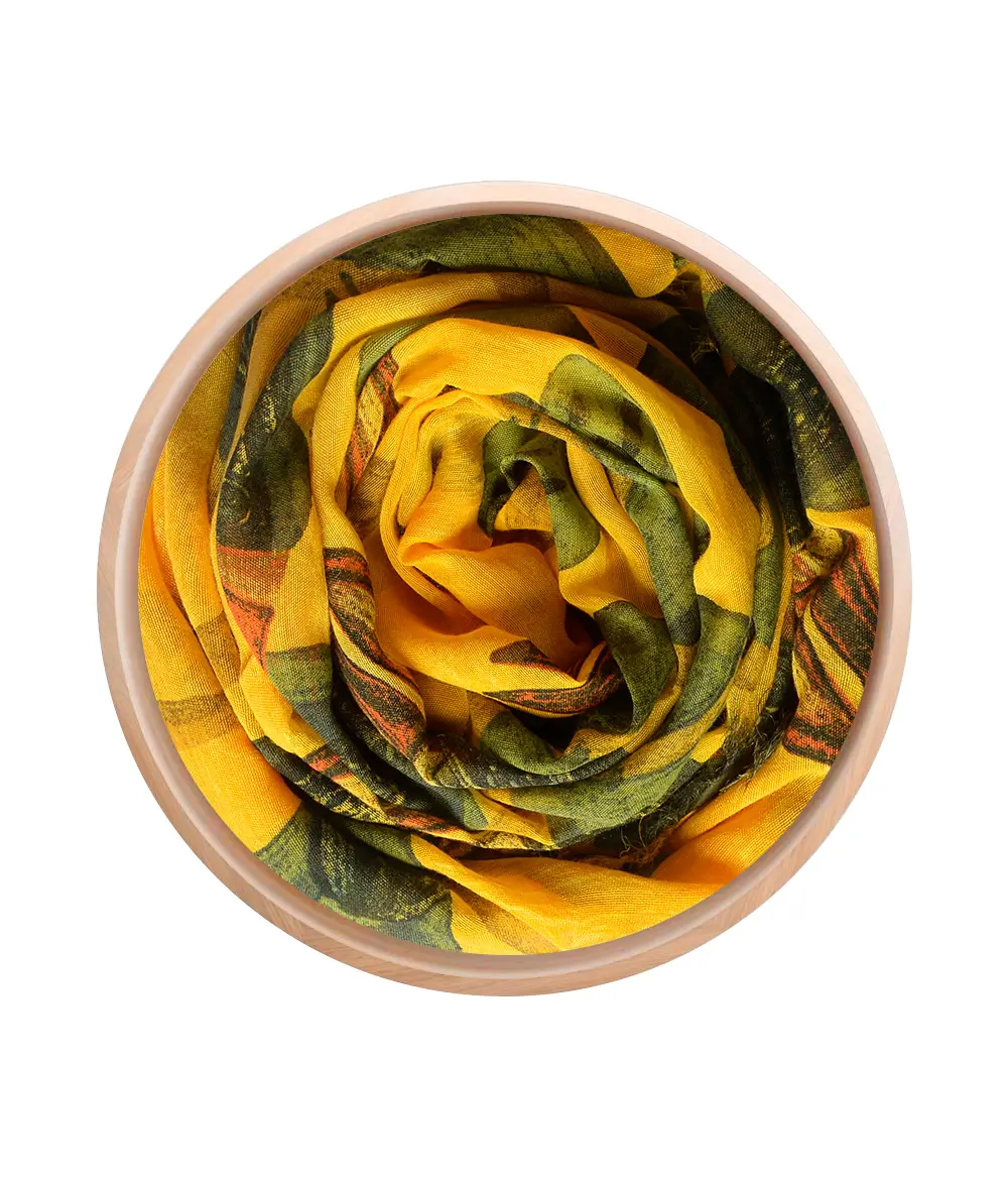 Foulard Magritte Giallo