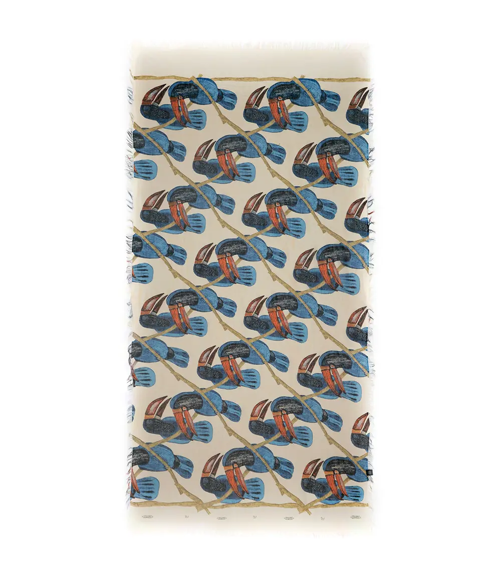 Foulard Magritte Beige - immagine 2