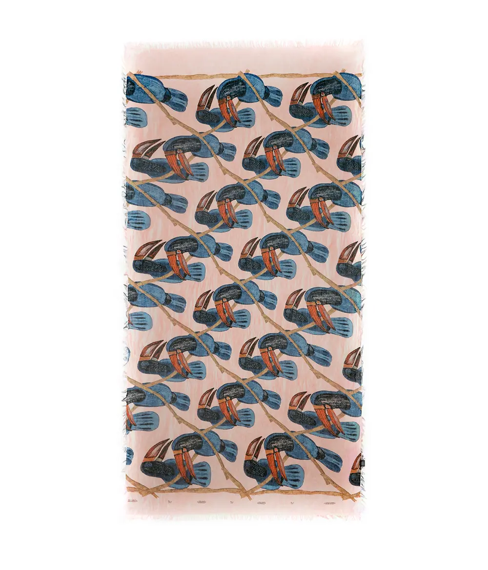 Foulard Magritte Pesca - immagine 2