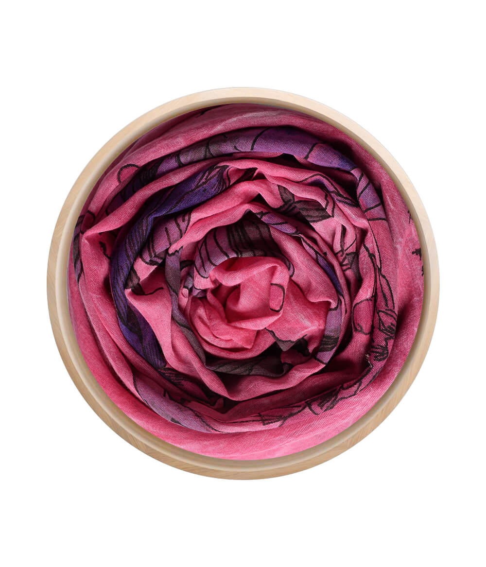 Foulard Durer Fuxia